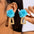 Wholesale three-dimensional flower earrings