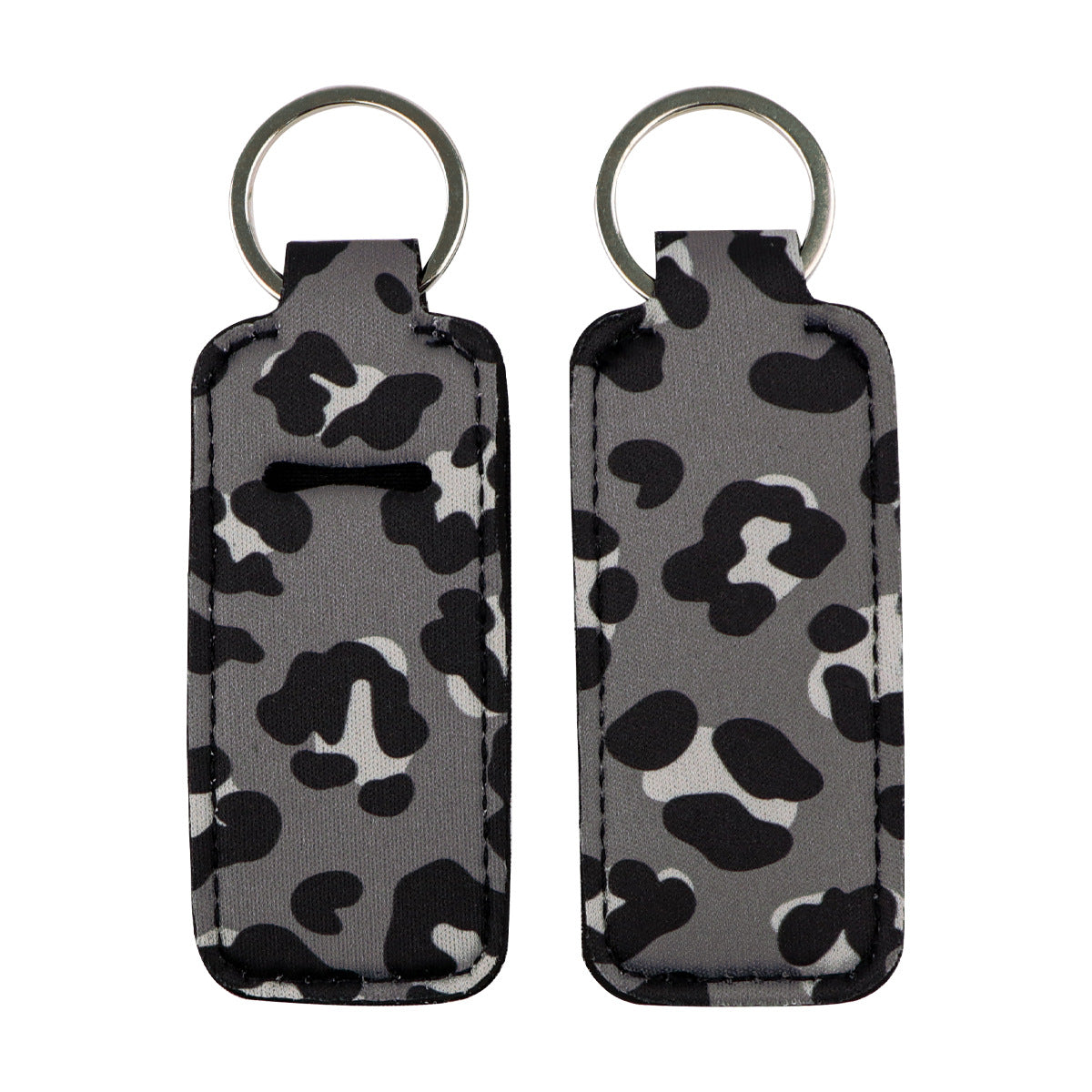 Wholesale 6pcs Leopard Lipstick Set Keychains