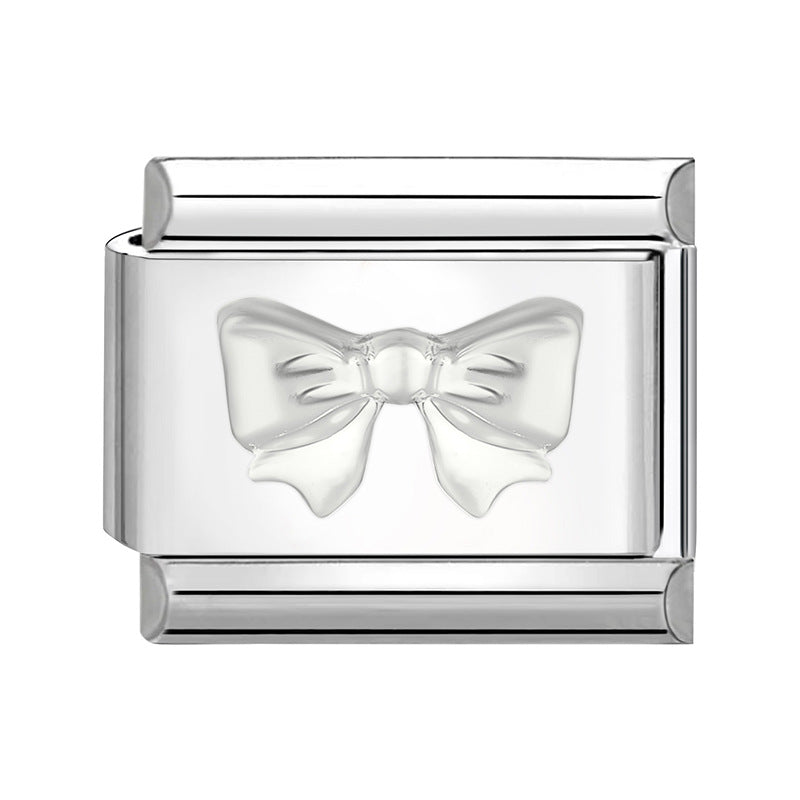 Wholesale 9mm Italian Charm Starter Bracelets DIY Butterfly Heart Stainless Steel Composable Bracelet