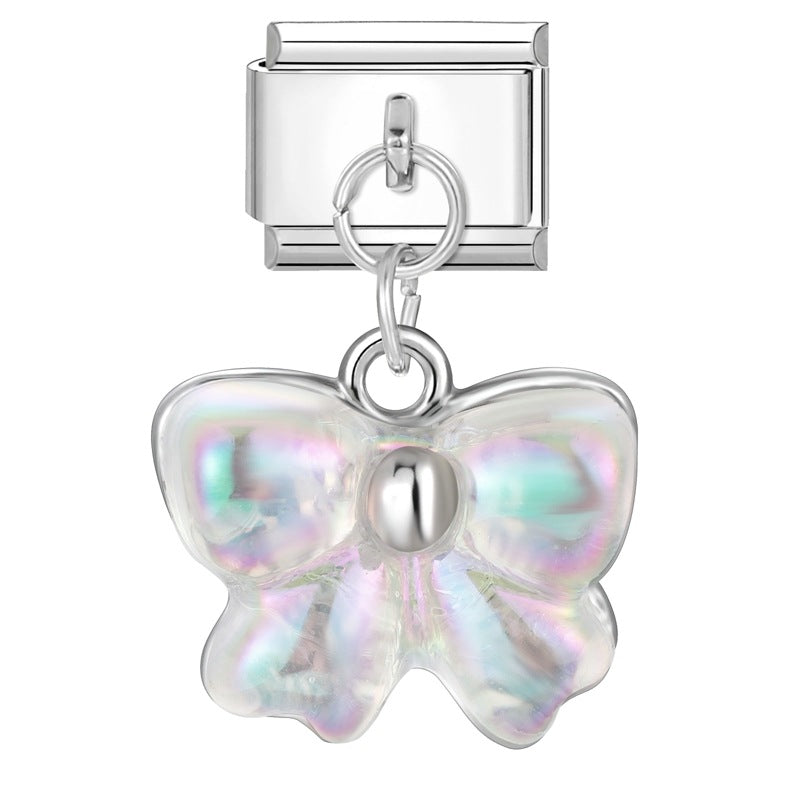 Wholesale 9mm Italian Charm Starter Bracelets DIY Pendant Stainless Steel Composable Bracelet