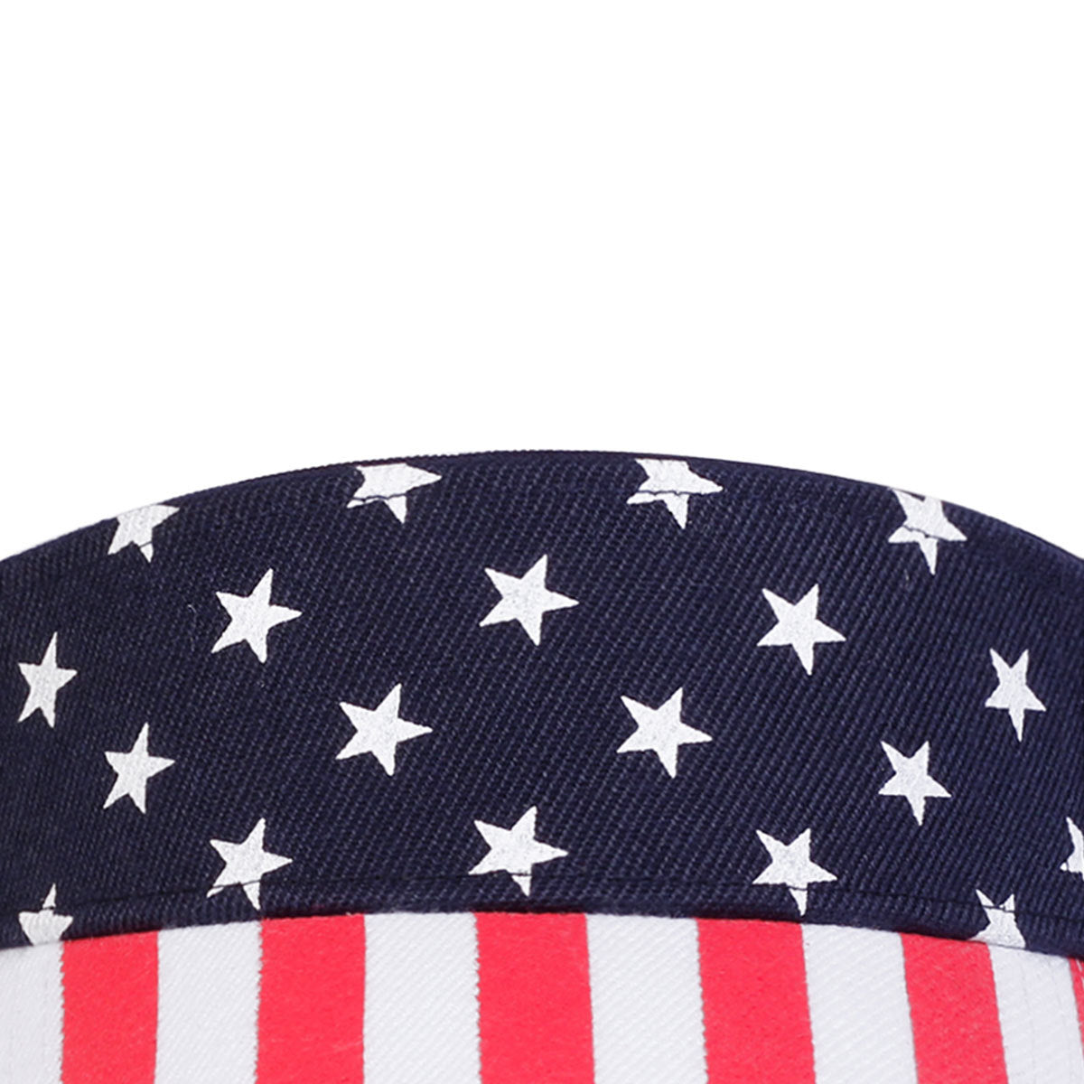 Wholesale US Independence Day Star Stripe US Flag Curved Eaves Cap Empty Sun Hat
