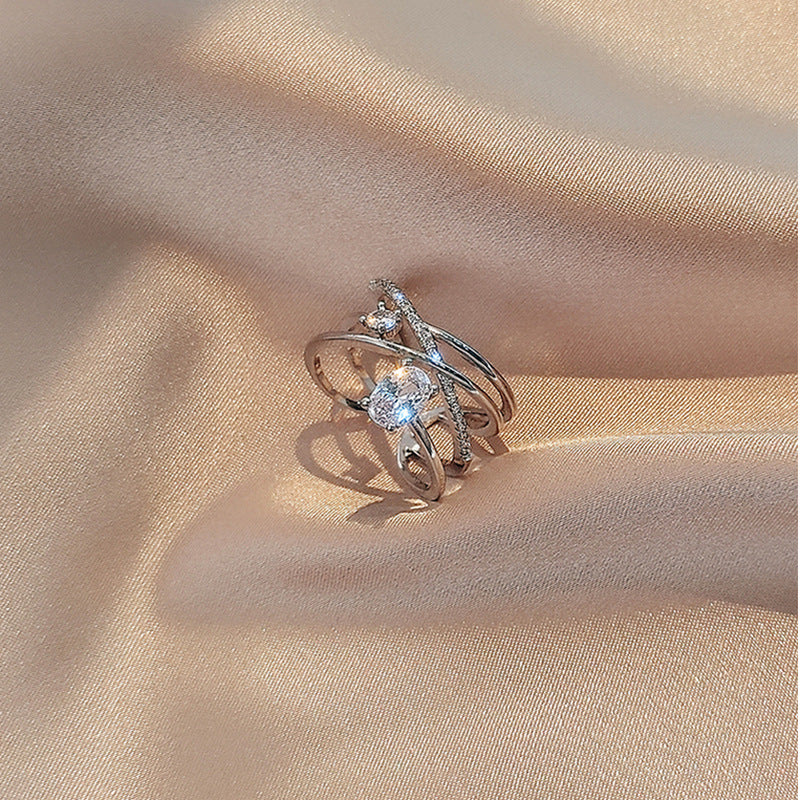 Wholesale Metal Opening  Retro  Ring