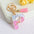 Wholesale Glitter 26 English Letter Tassel Keychain