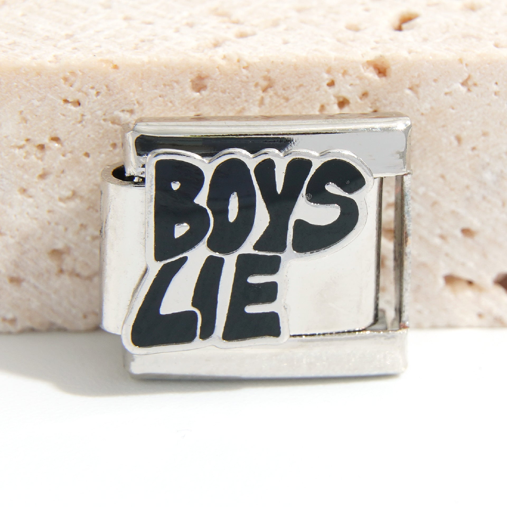 Wholesale Italian Charm Bracelet 9mm DIY Splicing Creative Pattern Stainless Steel Composable Bracelet