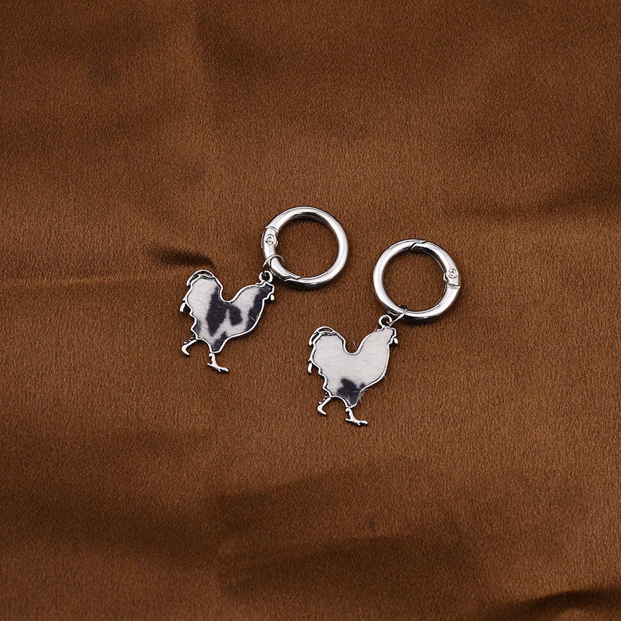 Wholesale rooster decorative shoe buckle