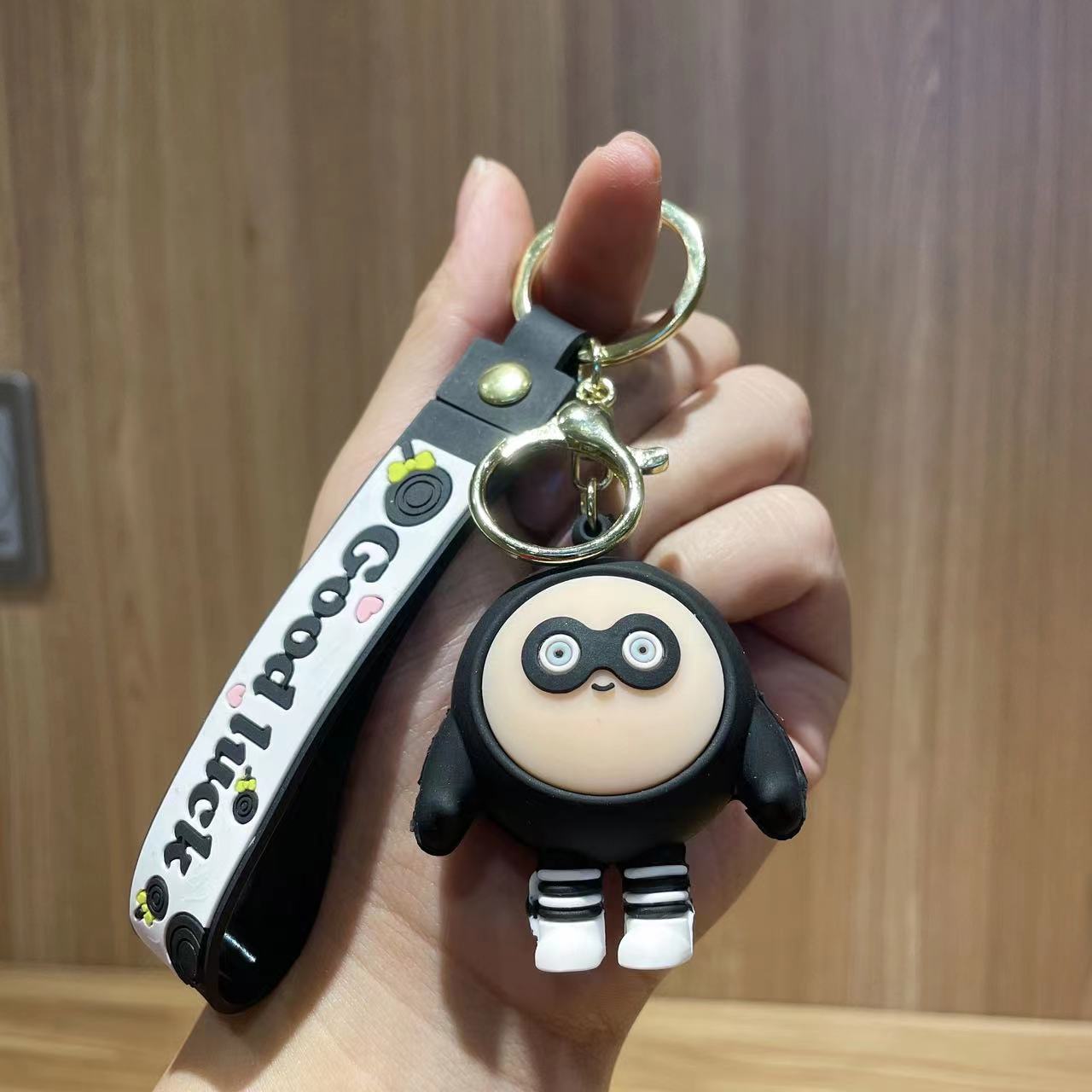 Wholesale Cartoon Cute Silicone Keychains ACC-KC-Qichu006