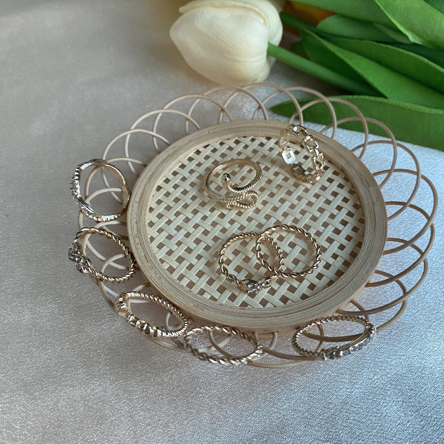 Wholesale  Snake-shaped Hollow Diamond Ring