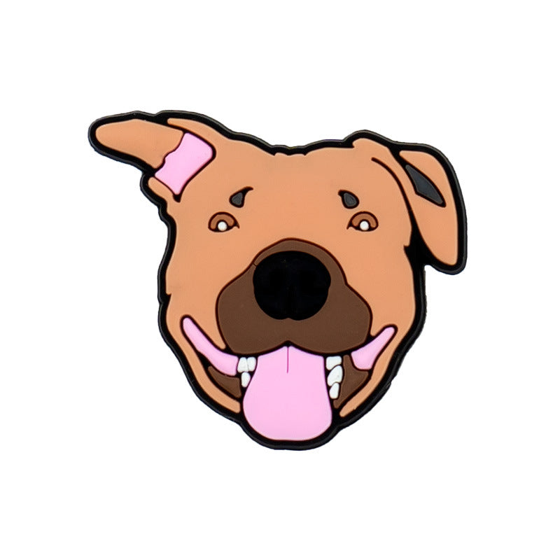 Wholesale 100pcs Random Cartoon Dog Shoes Accessories Shoes Charms