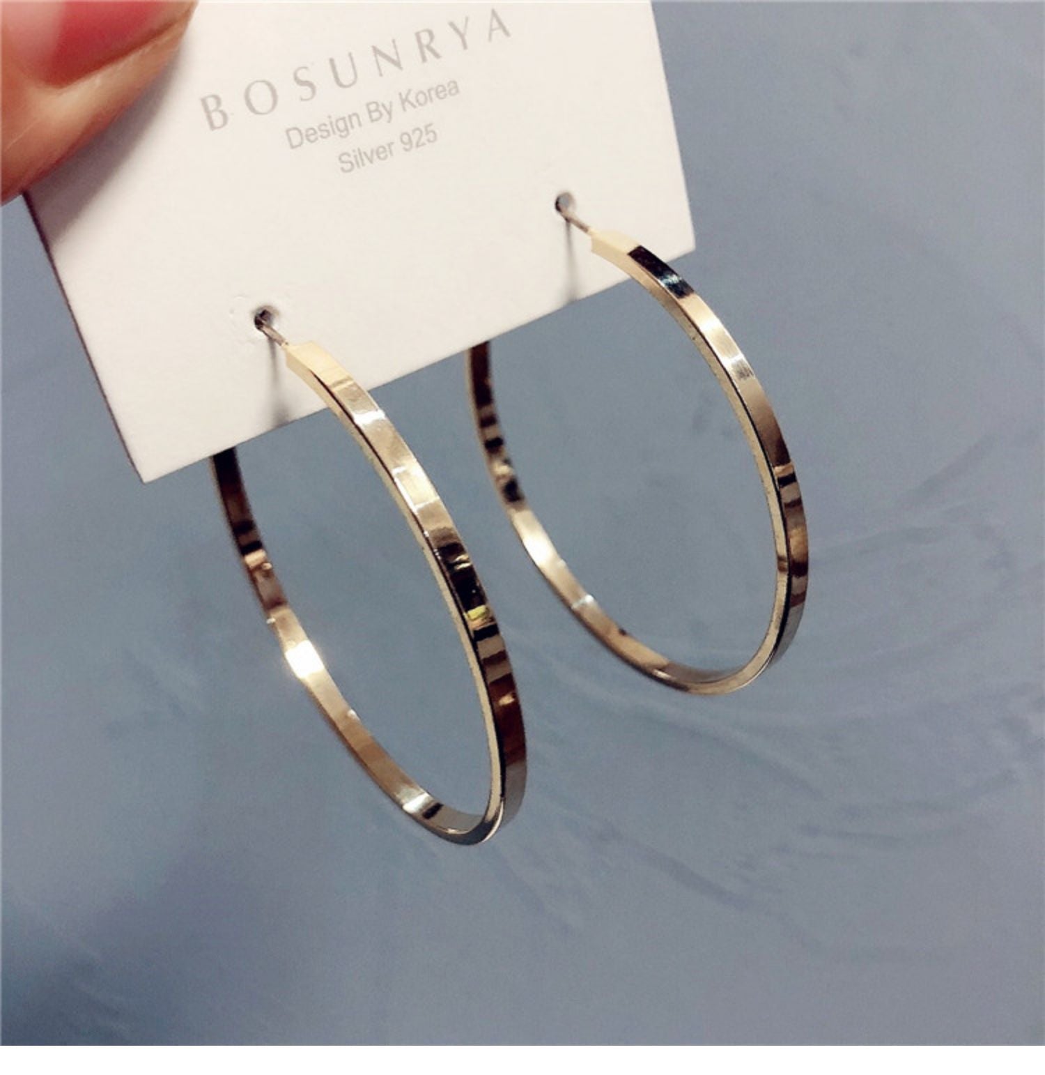 Wholesale  Alloy Large Hoop Earrings