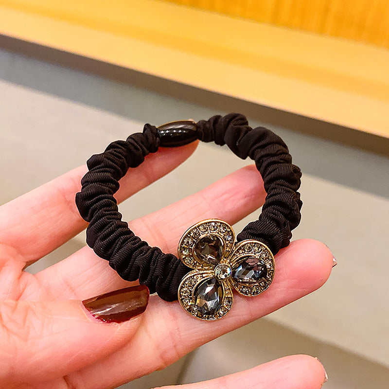 Wholesale Alloy Rhinestone Hair Scrunchies ACC-HS-Huidi026