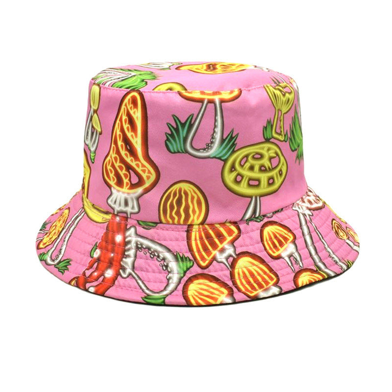 Wholesale Mushroom Bucket Hat Double-sided Sun Protection Hat ACC-HT-AoZheng001