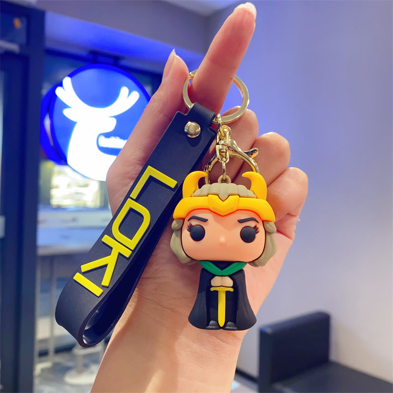 Wholesale Cute Cartoon Plastic Keychain ACC-KC-Kelan006