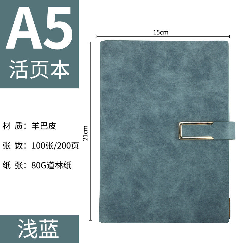 Wholesale soft copy notebook A5 business notepad