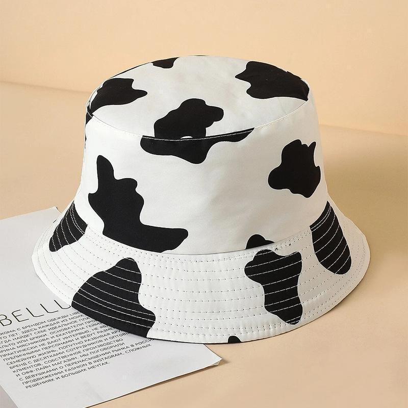 Wholesale Cow Print Double Sided Bucket Hat ACC-HT-DaQi005