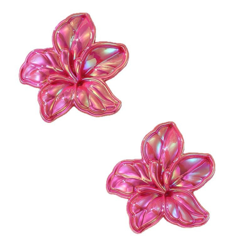 Wholesale Color Flower Earrings