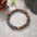 Wholesale Handmade Beaded Skull Bracelet  Retro Style Turquoise Wood Beads Coconut Shell Bracelet