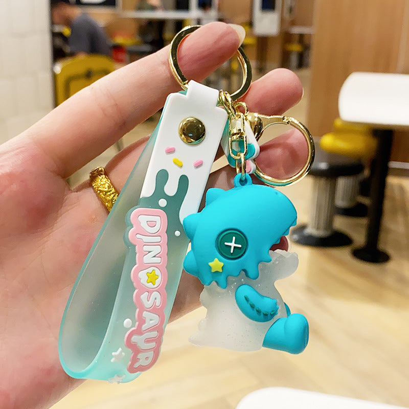 Wholesale Cartoon Cute Dinosaur PVC Keychain Cute Keychain ACC-KC-ErLu008