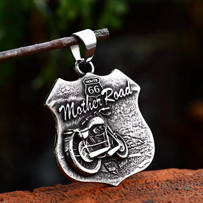 Wholesale personality retro animation film and television peripheral trend pendant necklace