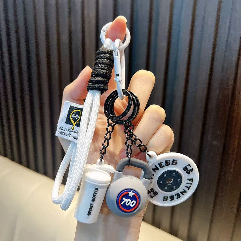 Wholesale Acrylic Tennis Tassel Keychain - Trendy Car Key Accessory for Everyday Use