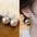 Wholesale Grey Pearl Earrings  Light Luxury Earrings
