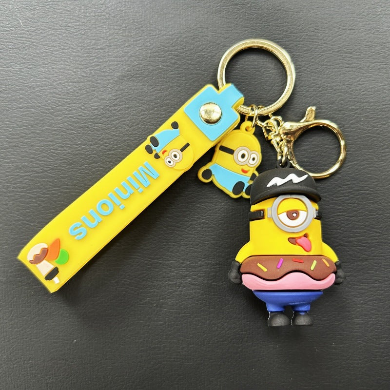 Wholesale Cartoon PVC Soft Glue Keychain ACCVIP-KC-WuY003