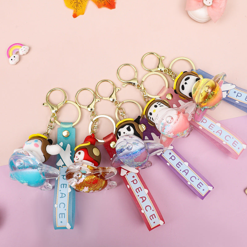 Wholesale Cartoon Cute PVC Soft Keychains ACC-KC-XJY008