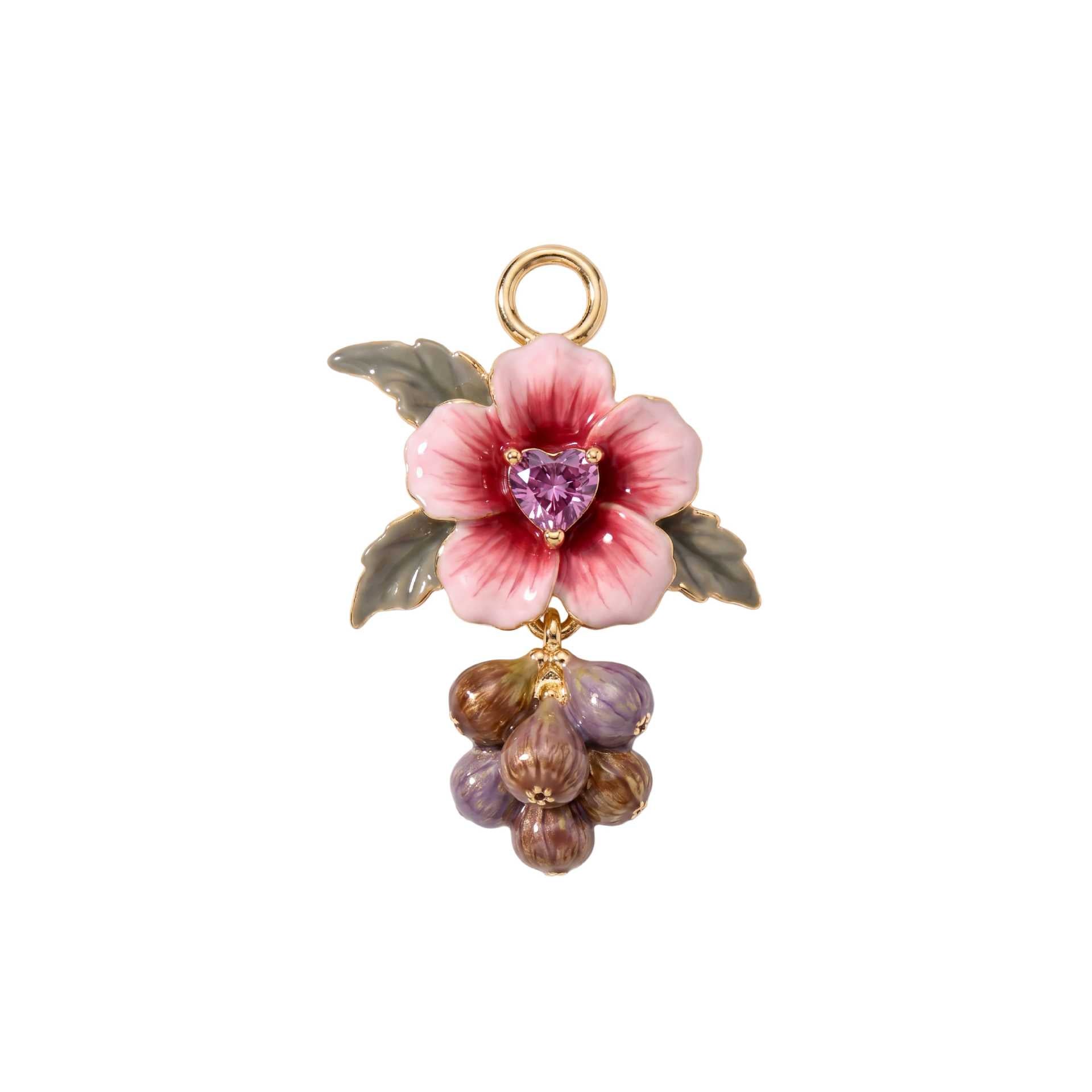 Wholesale Copper Retro Grape Berry Pendant Necklace Sweet Girl Style Floral Fruit Charm Fashion Accessory For Everyday Boutique Resale
