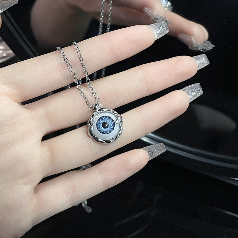 Wholesale Evil Eye Necklace Blue Eyes Clavicle Chains Choker Necklaces ACC-NE-JiuHao001