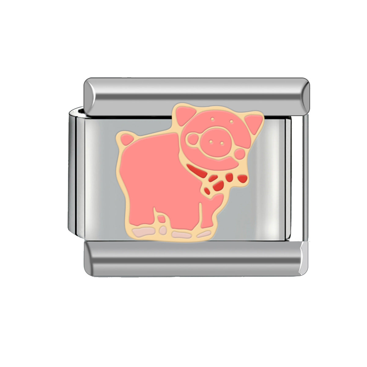 Wholesale Italian Charm Bracelet 9mm DIY  Super Cute  Creative Stainless Steel Composable Bracelet