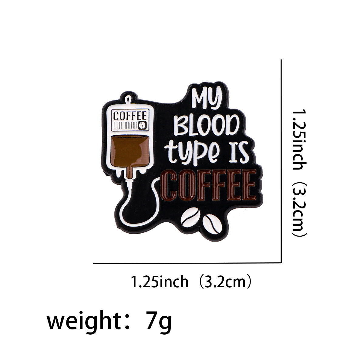 Wholesale Creative English Letter  Medal  Brooch