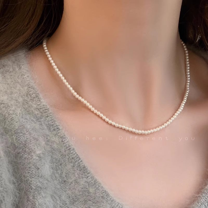 Wholesale Baroque Pearl Necklace Light Luxury  Elegant Clavicle Chain