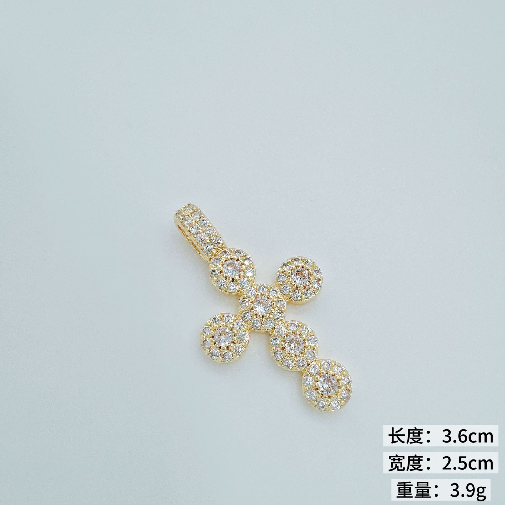 Wholesale Copper Gold Plated Fashion Pendant Necklace Women' s Jewelry Accessory