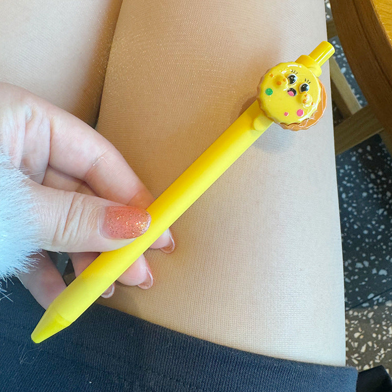 Wholesale Interesting creative biscuit resin cartoon gel pen