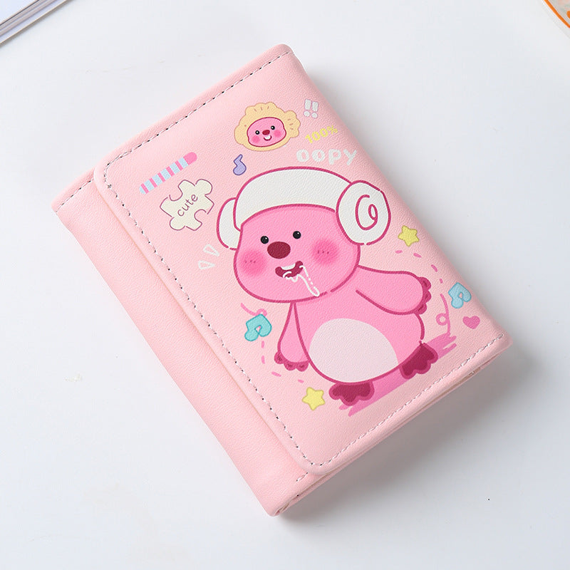 Wholesale Trifold Cute Puppy Wallet ACC-WT-Jial002