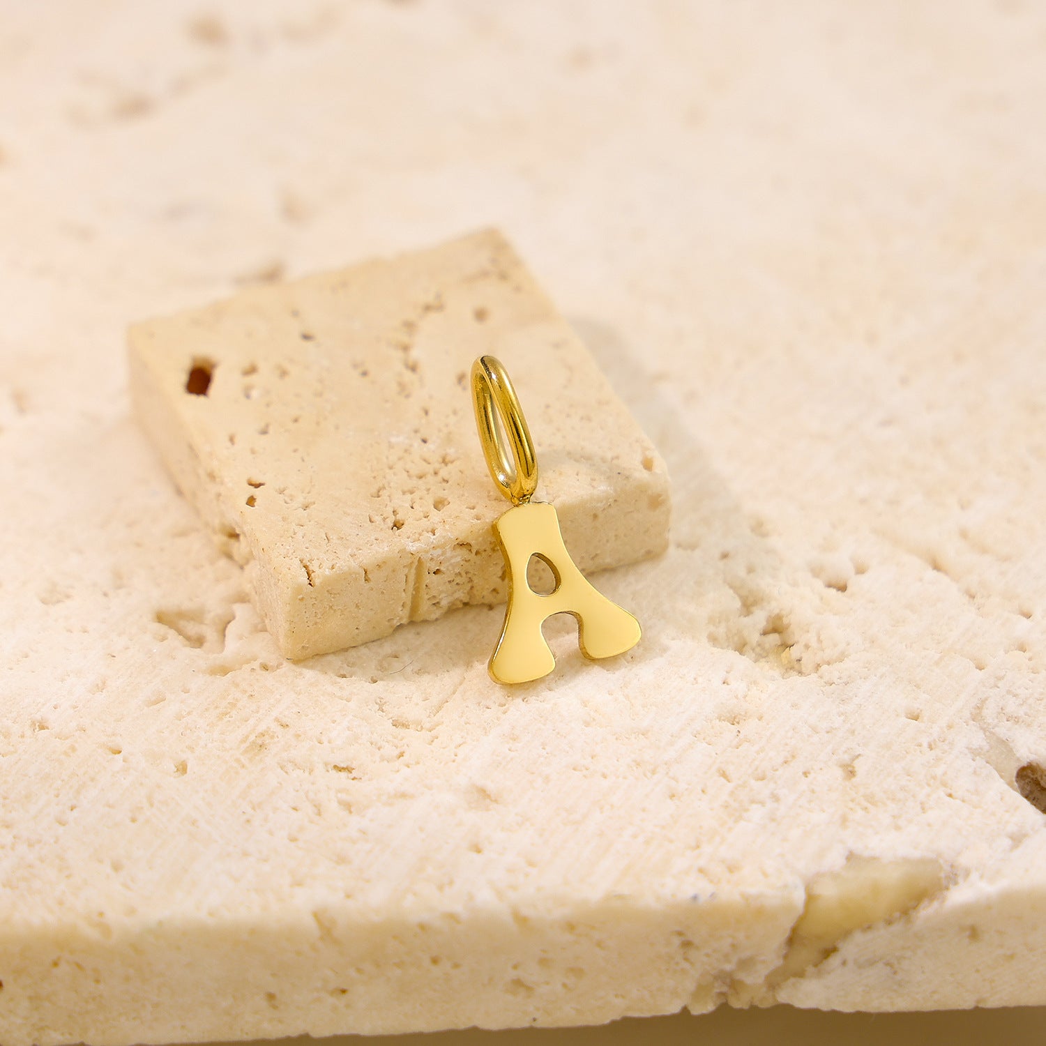 Wholesale Stainless steel 26 English small letter pendant