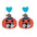 Wholesale Halloween pumpkin cat ghost earrings