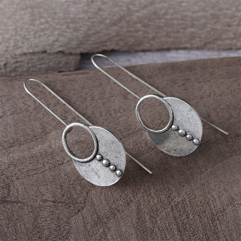 Wholesale  Personalized Retro silver Earrings