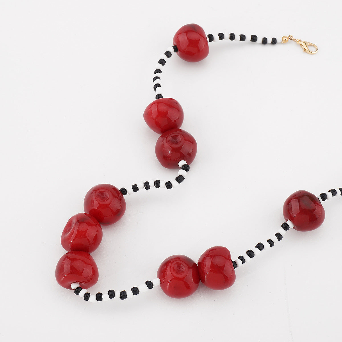 Wholesale Cherry Beaded Women's Necklace