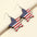 Wholesale  Independence Day US Flag Printing Stars Wooden Personalized Earrings