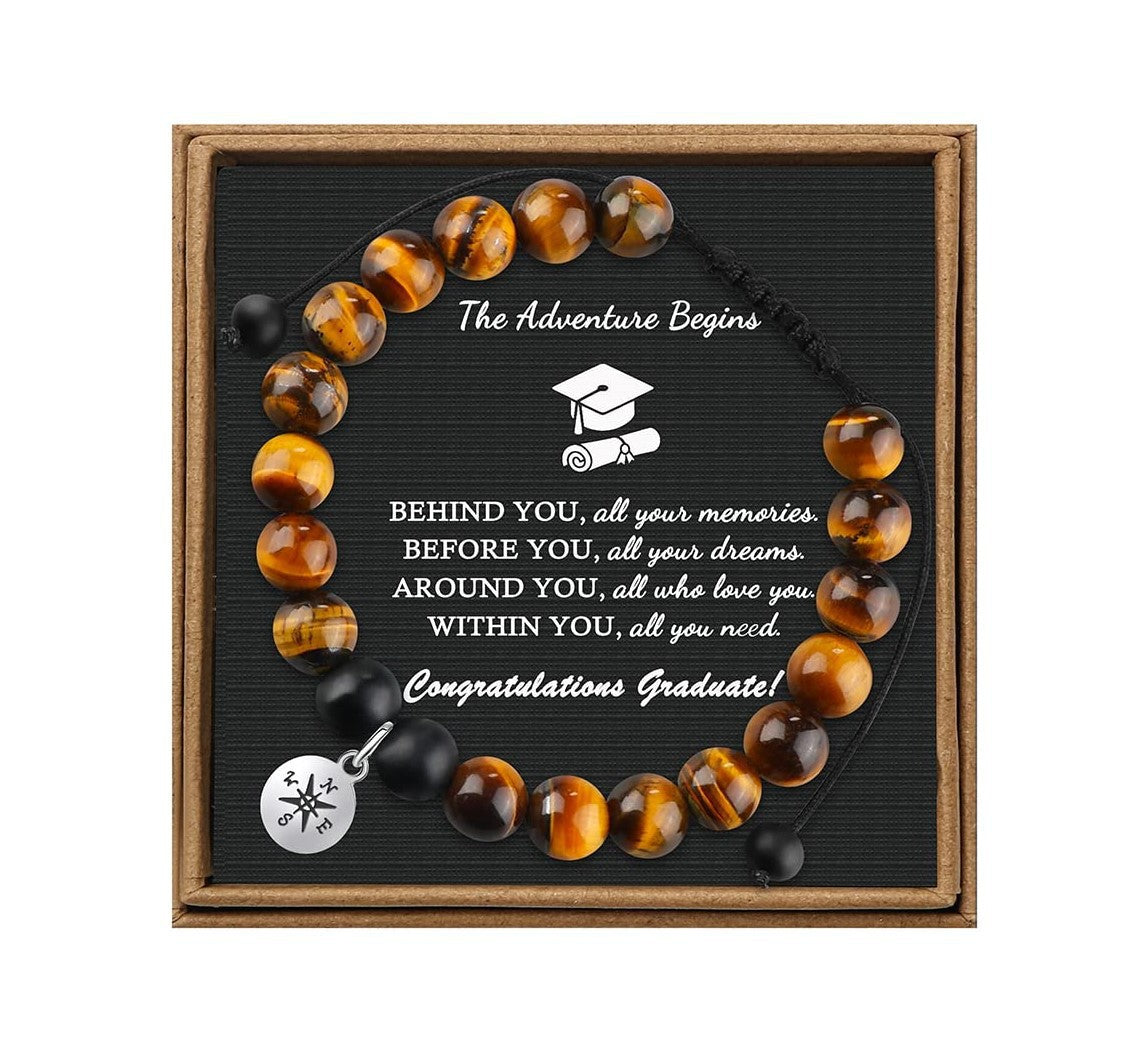 Wholesale Handmade Imperial Stone Compass Beaded Bracelet ACC-BT-zhixiang004