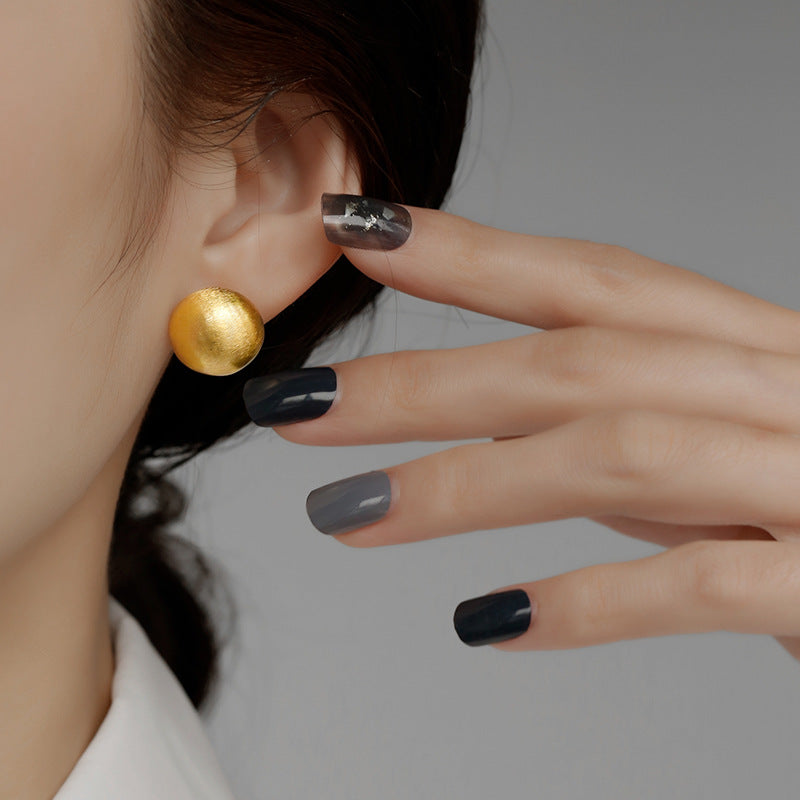 Wholesale Copper  Round Ball Earrings