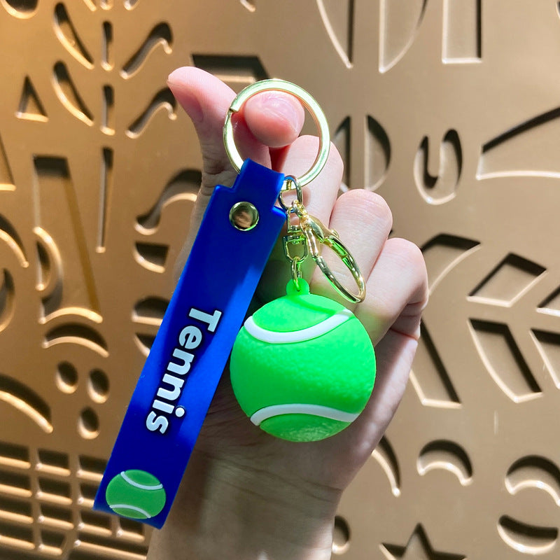 Wholesale Basketball PVC Soft Keychains Cute Keychain ACC-KC-XJY005