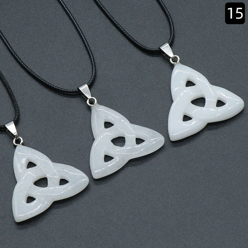 Wholesale Hollow Triangle Shape Pendant ACC-PT-KeSuo008