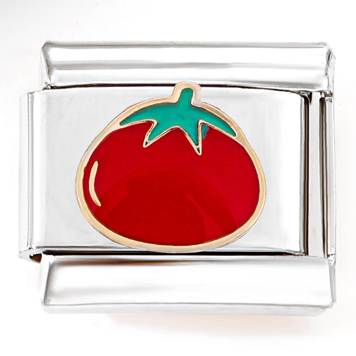 Bracelet de charme italien en gros 9 mm DIY SPLICAGE MIGN DOG BRACILAGE D'ACIER SECTIONNEL