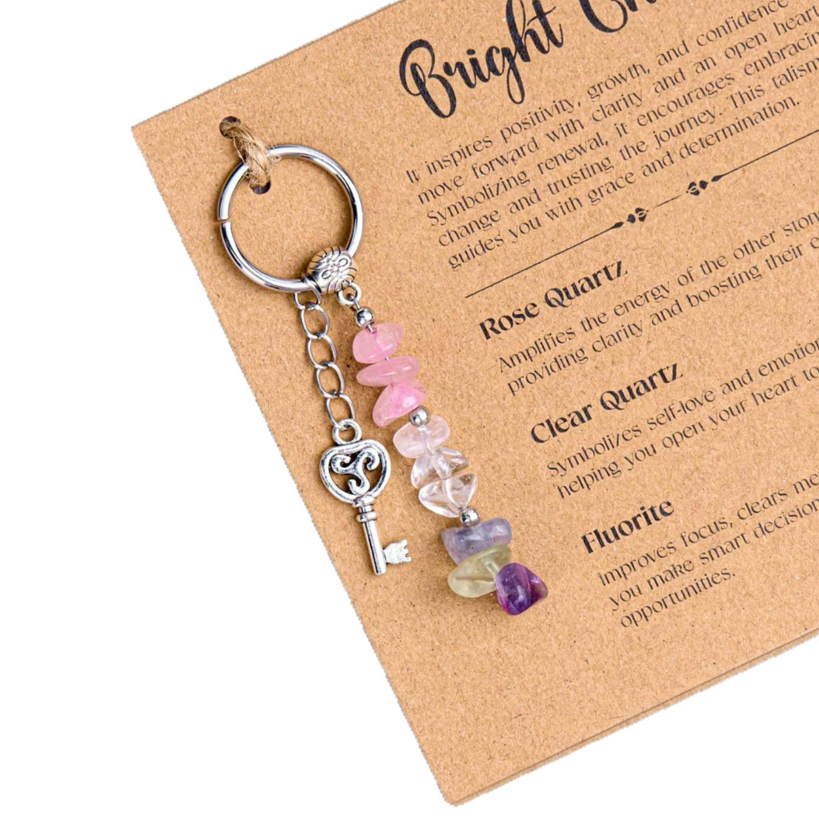 Wholesale Irregular Crystal Alloy Pendant  Hollow Heart Keychain