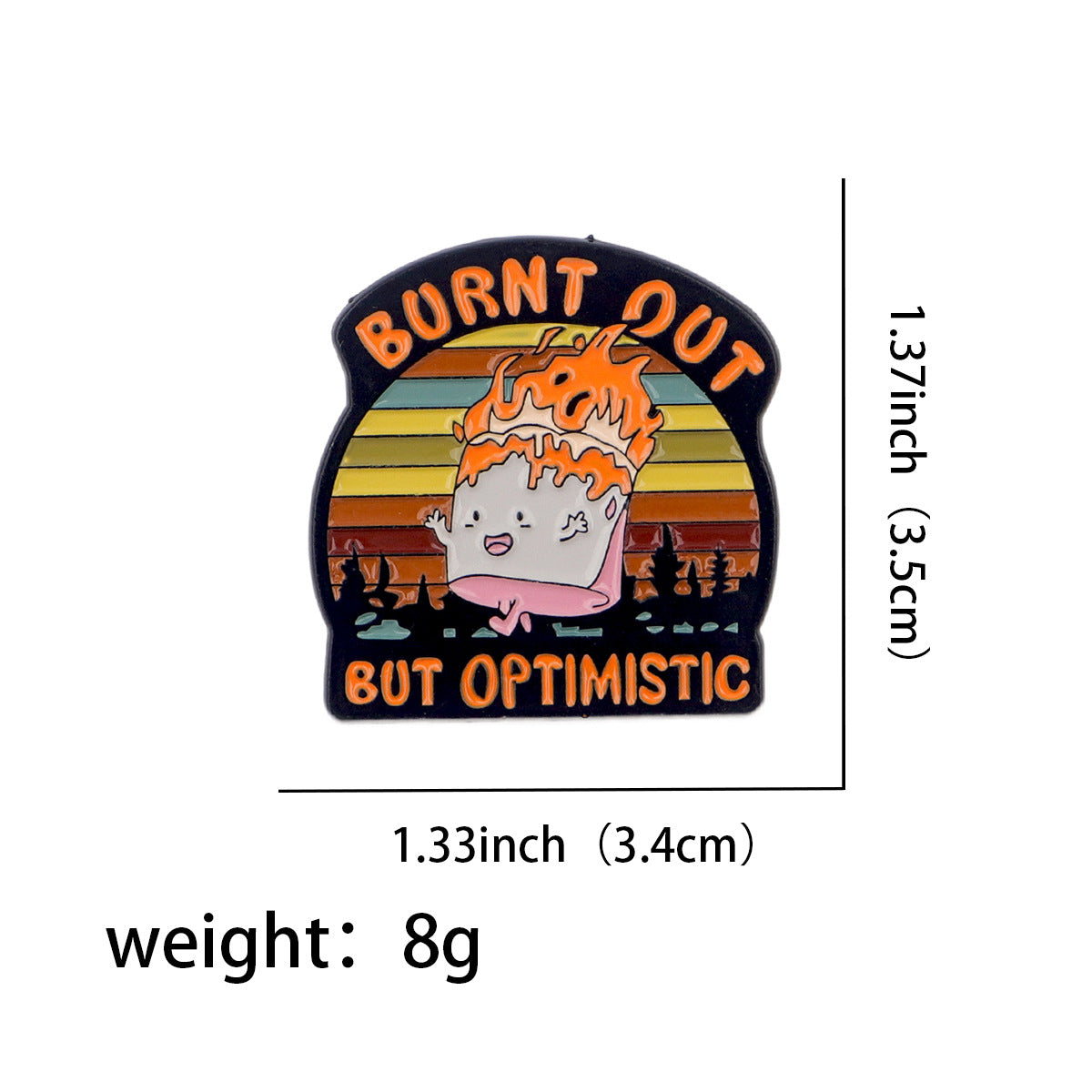 Wholesale Trash Quotations Brooch