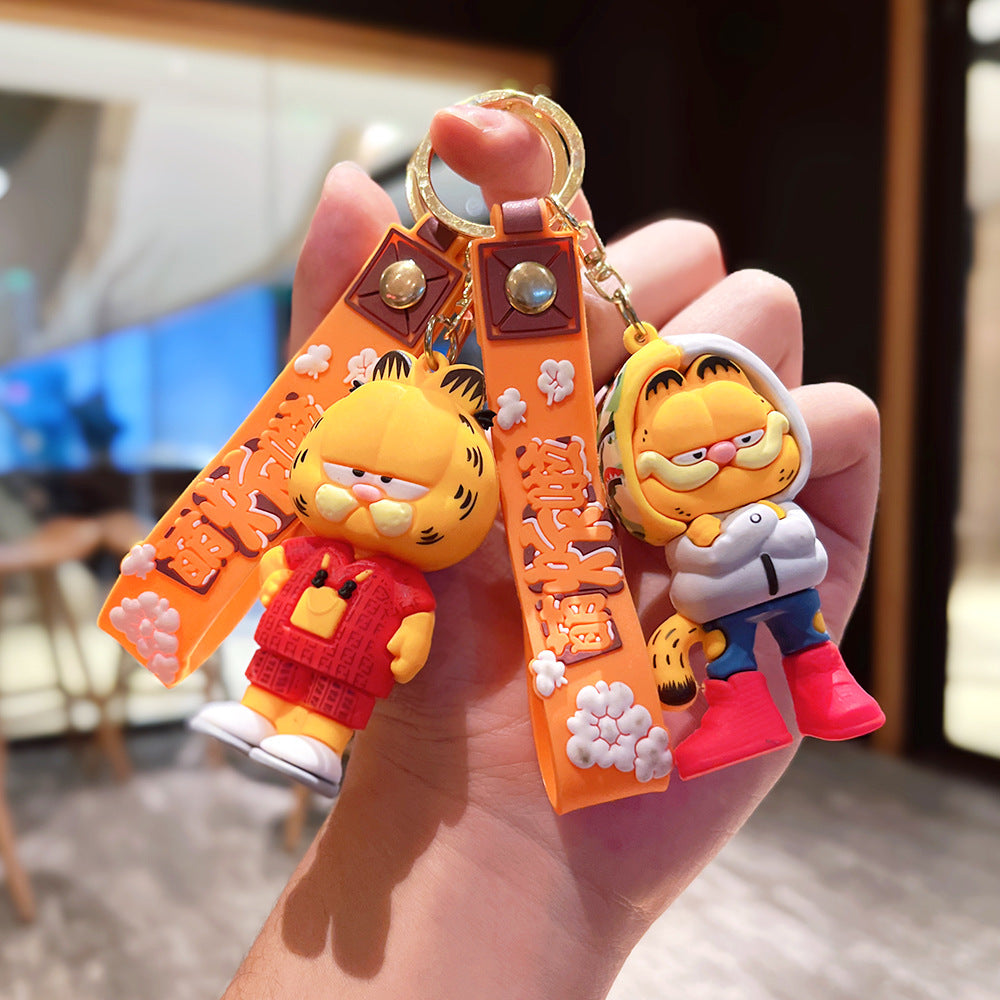 Wholesale ACCVIP Cartoon  Key Chain Exquisite Cute Doll Couple Key Chain