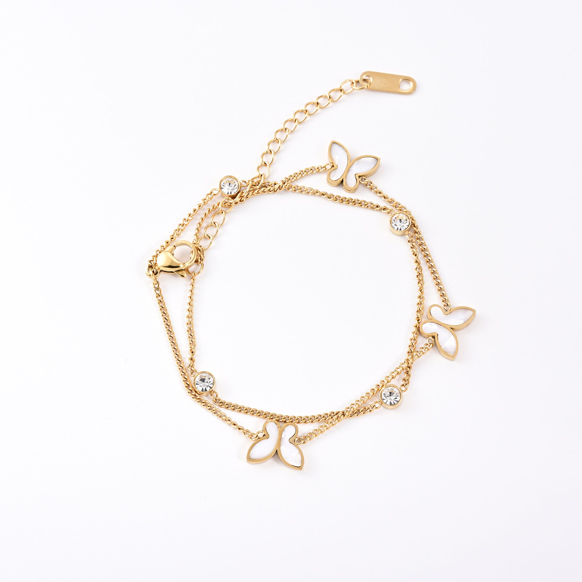 Wholesale Light Luxury Bracelet Bow Titanium Steel Bracelets ACC-BT-KaiXing001