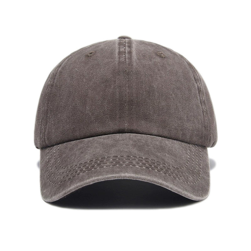 Wholesale embroidered washed distressed soft top baseball cap