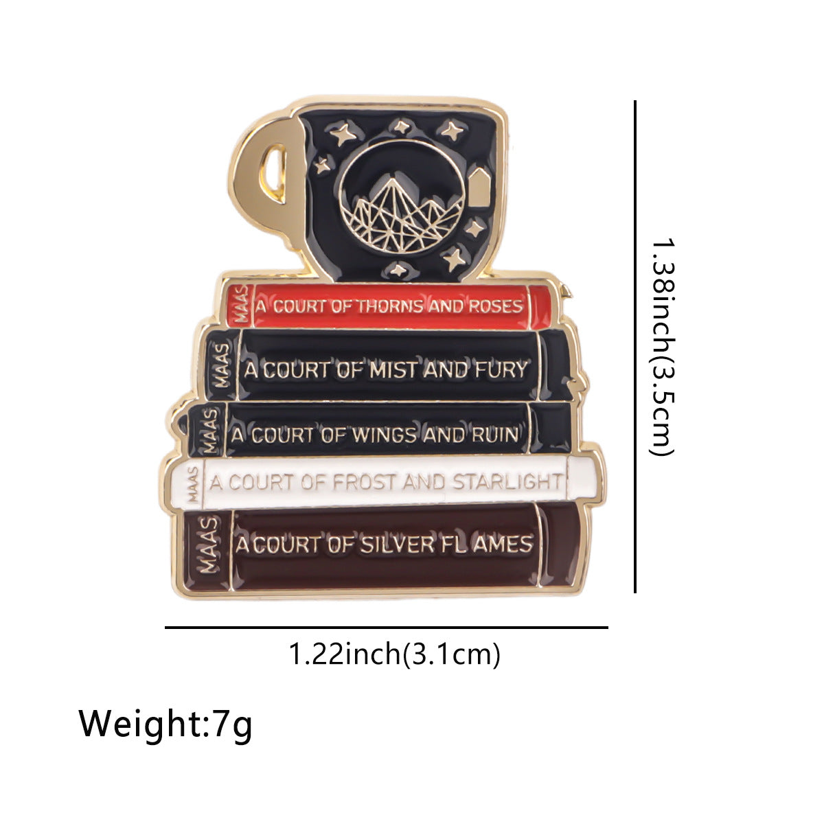 Wholesale Book Quotations Brooch